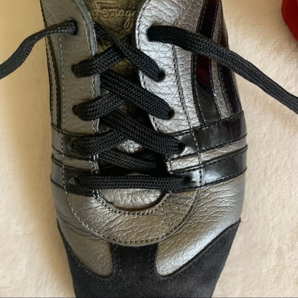Ferragamo Leather Women's Athletic Shoes - Picture 7 of 14